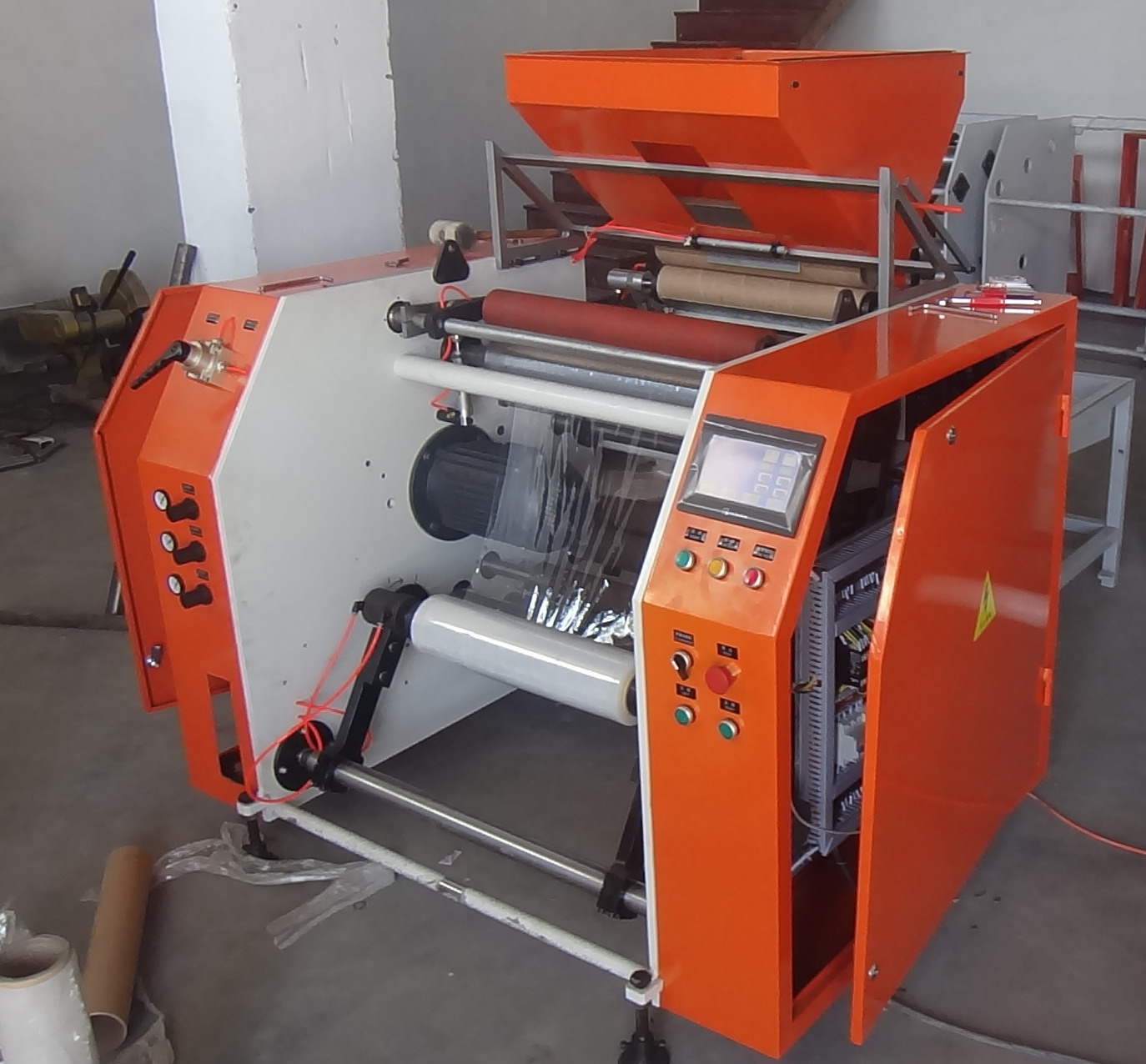 Automatic Stretch Film Rewinding Machine