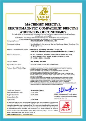 CE Certificate Film Blowing Machine