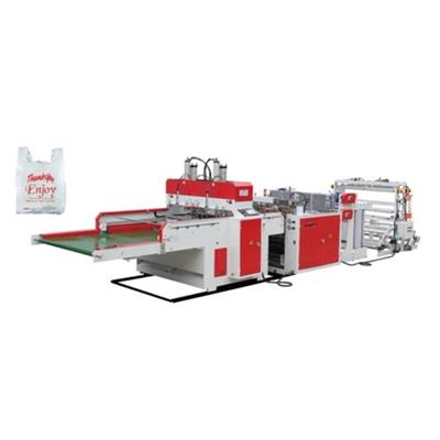 Machine automatique de sac de T-shirt biodégradable