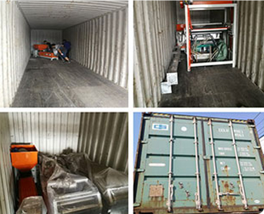 Laoding container film  blowing machine